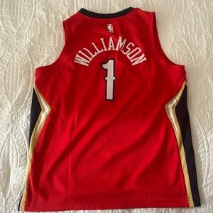 Men’s Large Zion Williamson Red Jersey | Nike DRI - FIT